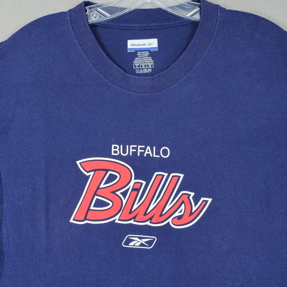 Reebok Other - Reebok T-Shirt Mens L Blue Buffalo Bills NFL Graphic Tee Vintage Short Sleeve